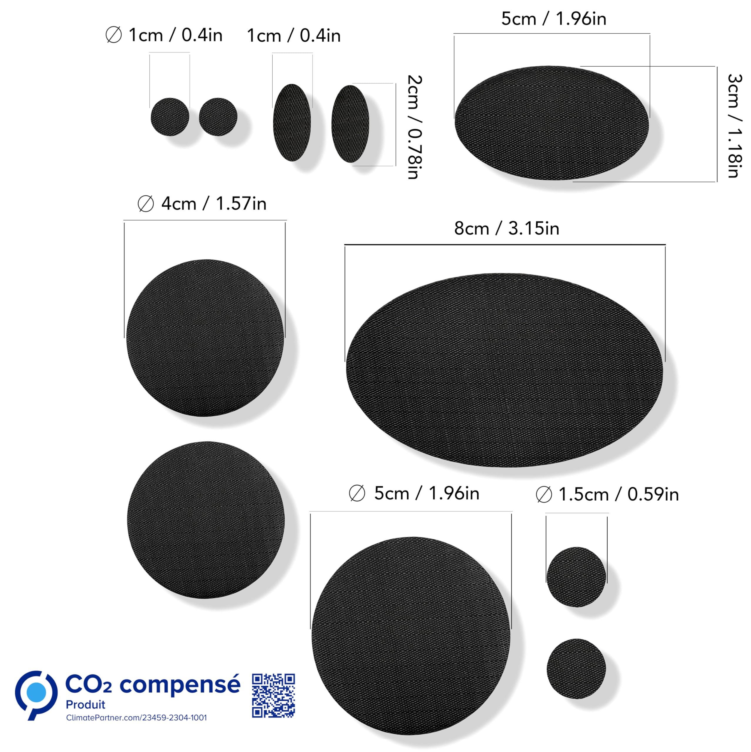 aZengear Patchs de réparation autocollants imperméables 30 couleurs 11 pièces pour vestes en duvet tentes chaussures