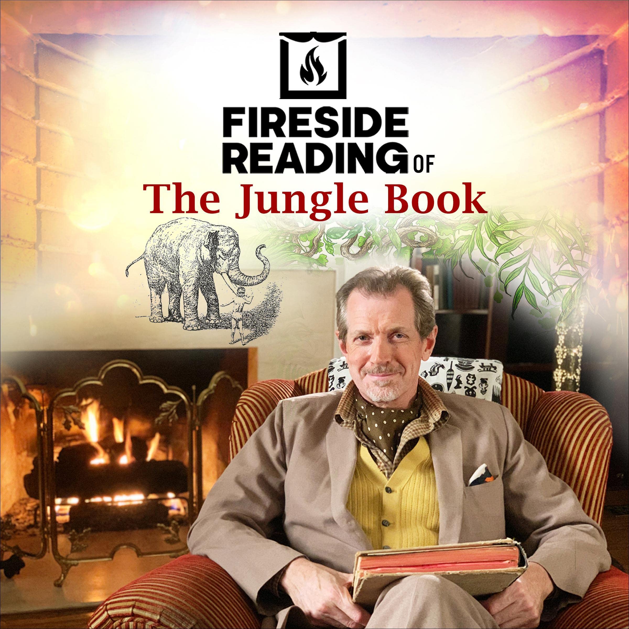 Cover art for Fireside Reading of The Jungle Book