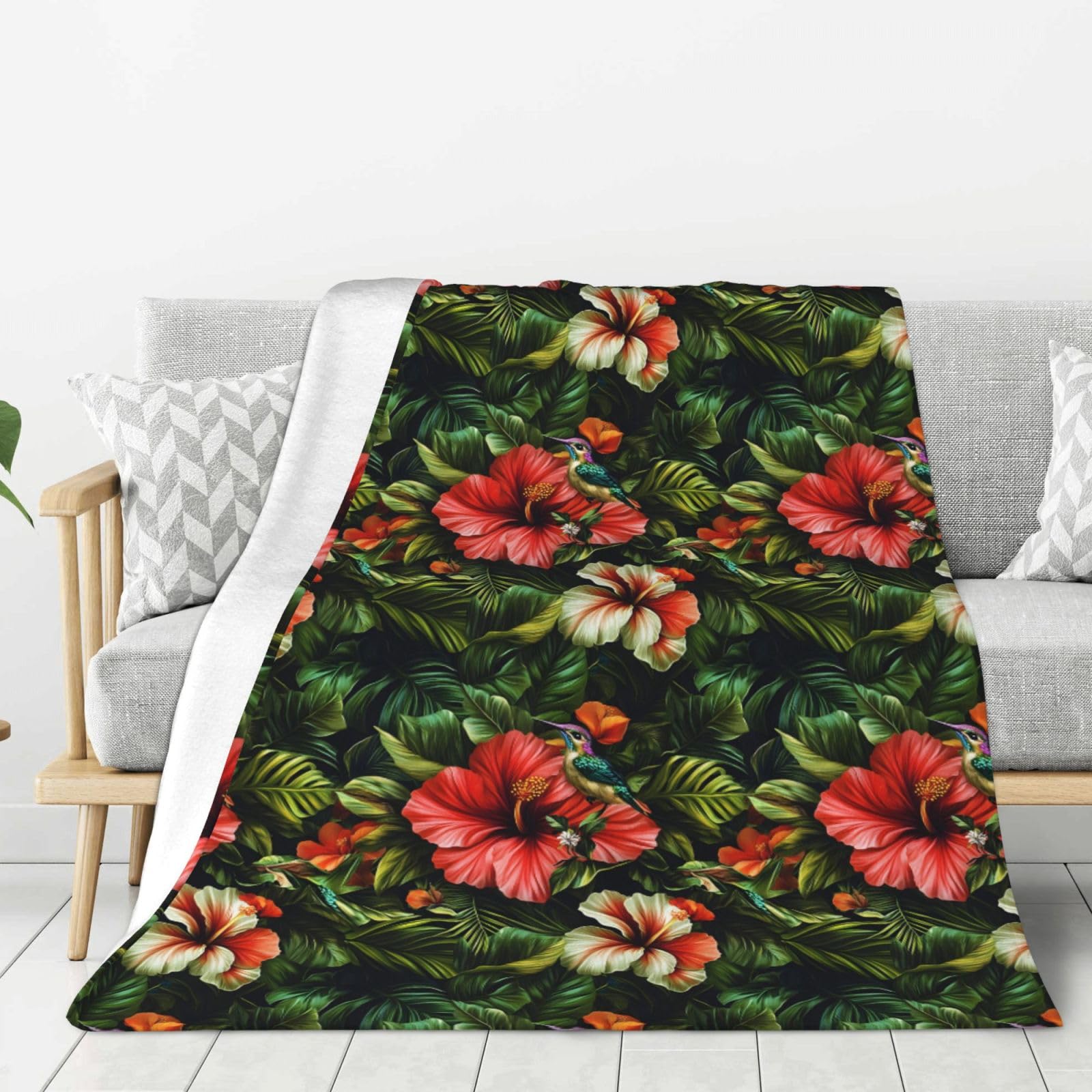 Couverture légère en flanelle anti-froid pour canapé et lit d'appoint