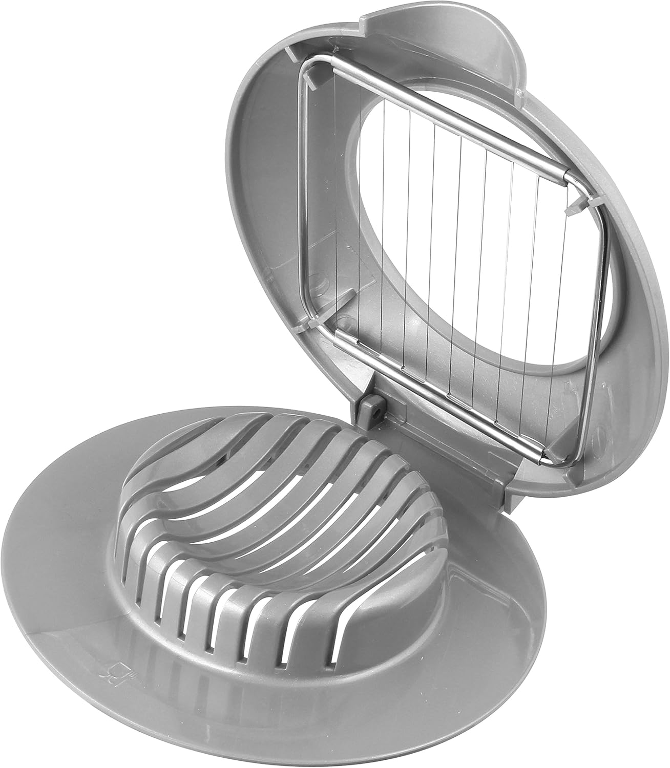 Fackelmann 5, 5" Of Abs/Stainless Steel Mozzarella/Egg Slicer, Silver