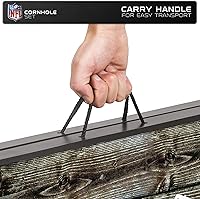 Vista 5 de Wild Sports - Set Deluxe para Jugar Cornhole con Tablero de MDF de 2 x 3 Pies - Incluye Esquinas y Delantales