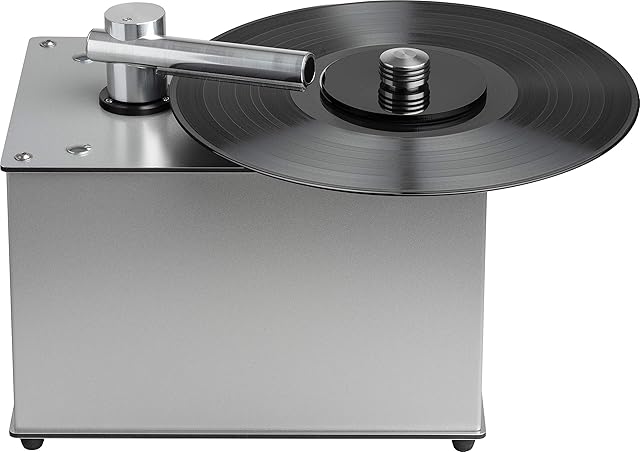 Pro-Ject VC-E, Compact record cleaning machine, Silver