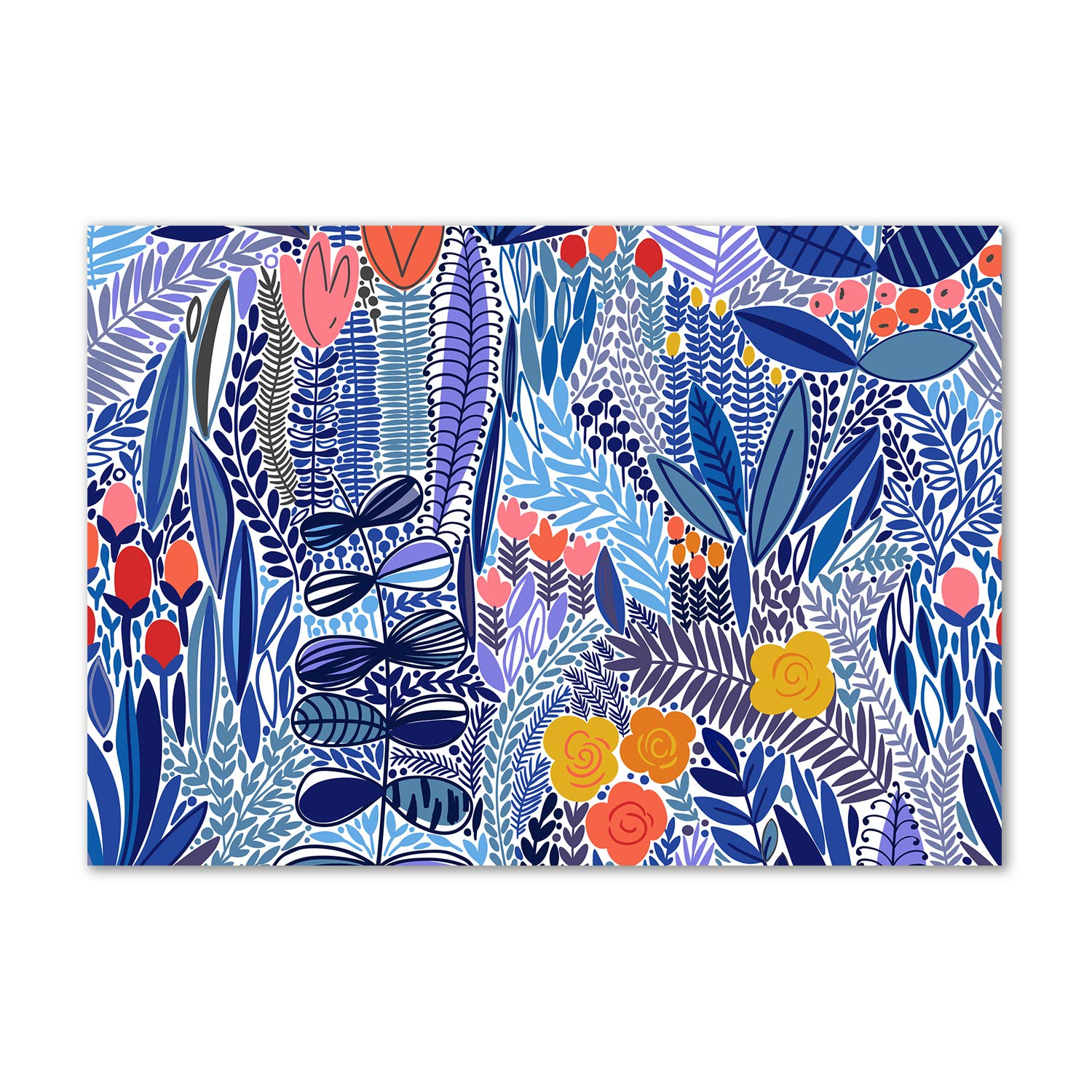 Déco mural acrylic glass picture Tulup pour créer un salon chaleureux