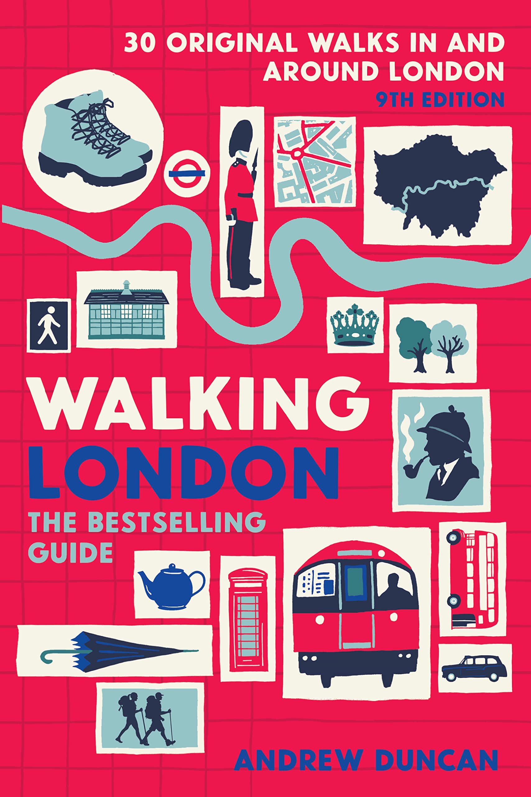 Walking London by Andrew Duncan (Paperback Book)