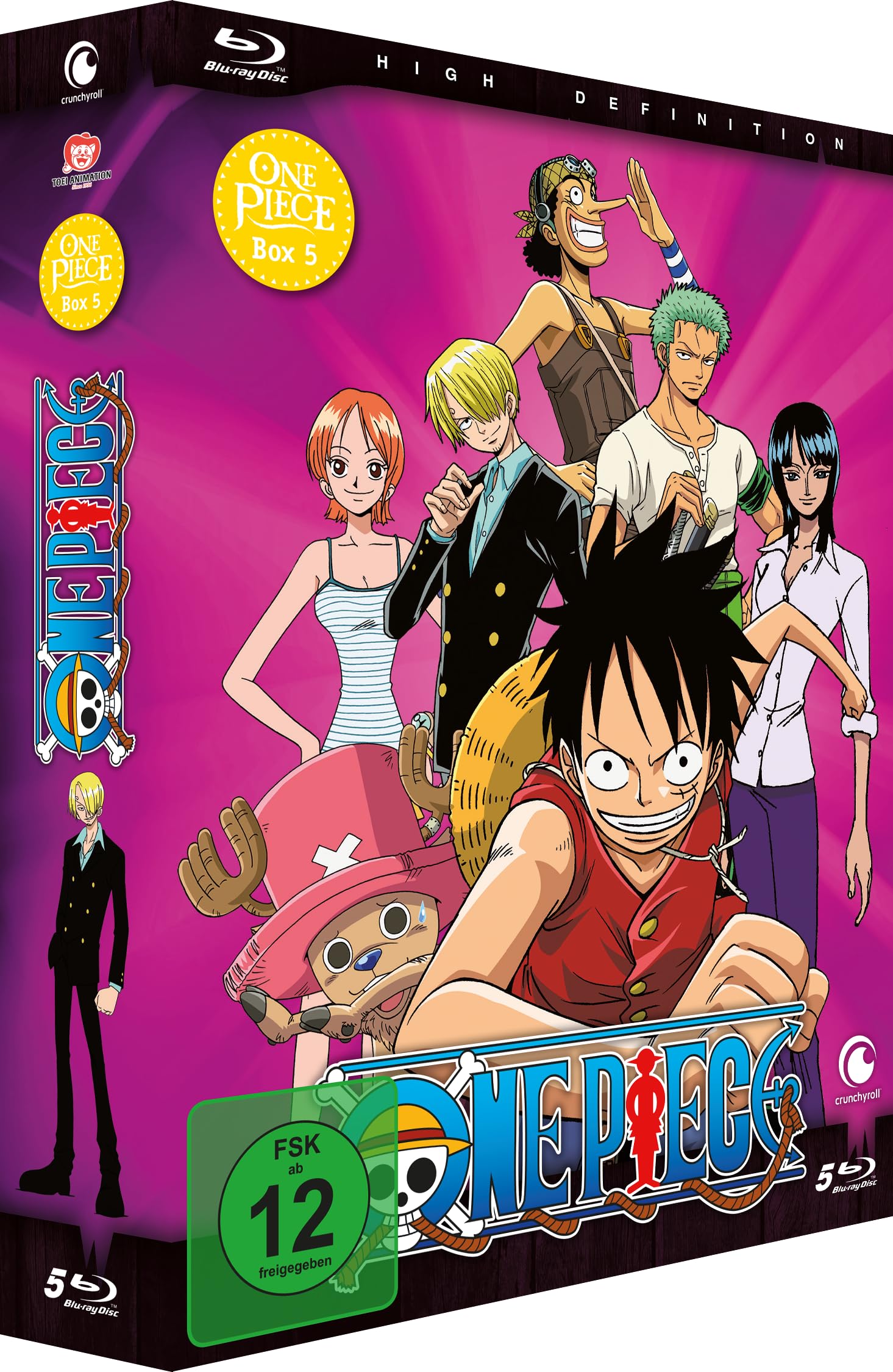 Amazon.co.jp: One Piece - TV-Serie - Box 5 (Episoden 131-162) [Blu