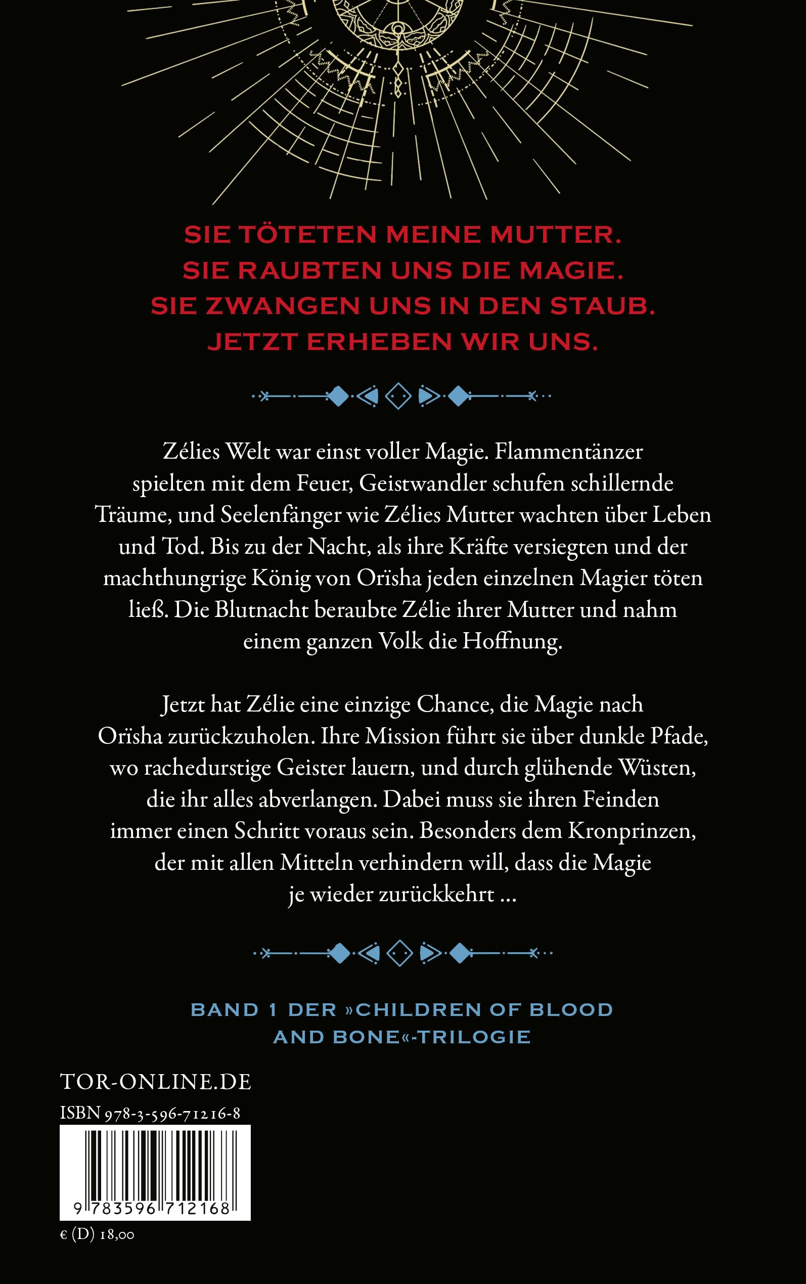 Children of Blood and Bone: Goldener Zorn | Paperback-Ausgabe mit limitiertem Farbschnitt