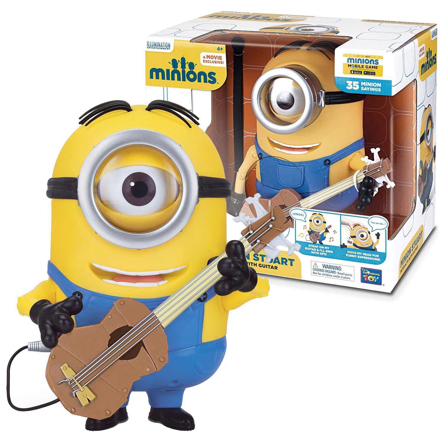 Buy Thinkway Toys Illumination Entertainment Minions Movie Exclusive 8