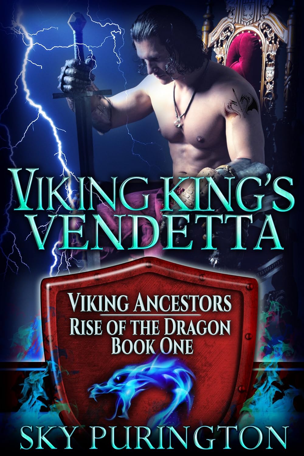 Viking King's Vendetta A Dragon Shifter Romance (Viking Ancestors