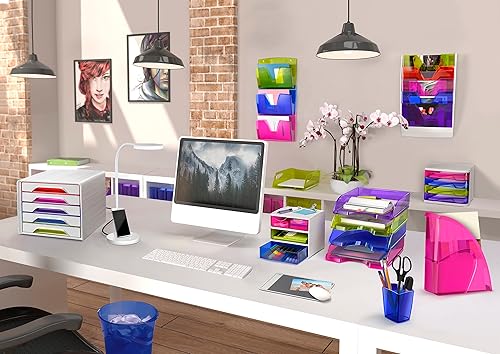 Miniatura 2 de Módulo de escritorio Smoove con 5 cajones