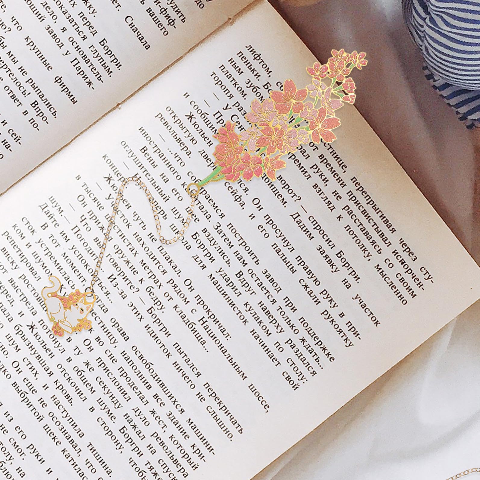 3 Set Segnalibro Classico In Metallo Con Fiori 2 Pezzi Ciondolo Con Fiori Di Ciliegio Segnalibri Personalizzati Embosser Per Libri Embosser Per Libri 2 pezzi * 3