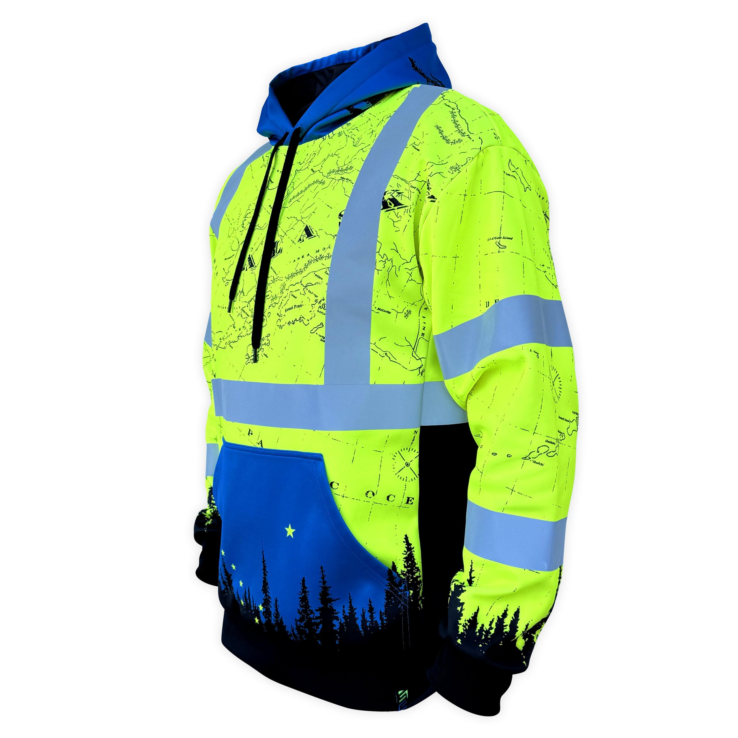 SafetyShirtz SS360 ANSI Class 3 Type R Graphic Hoodie