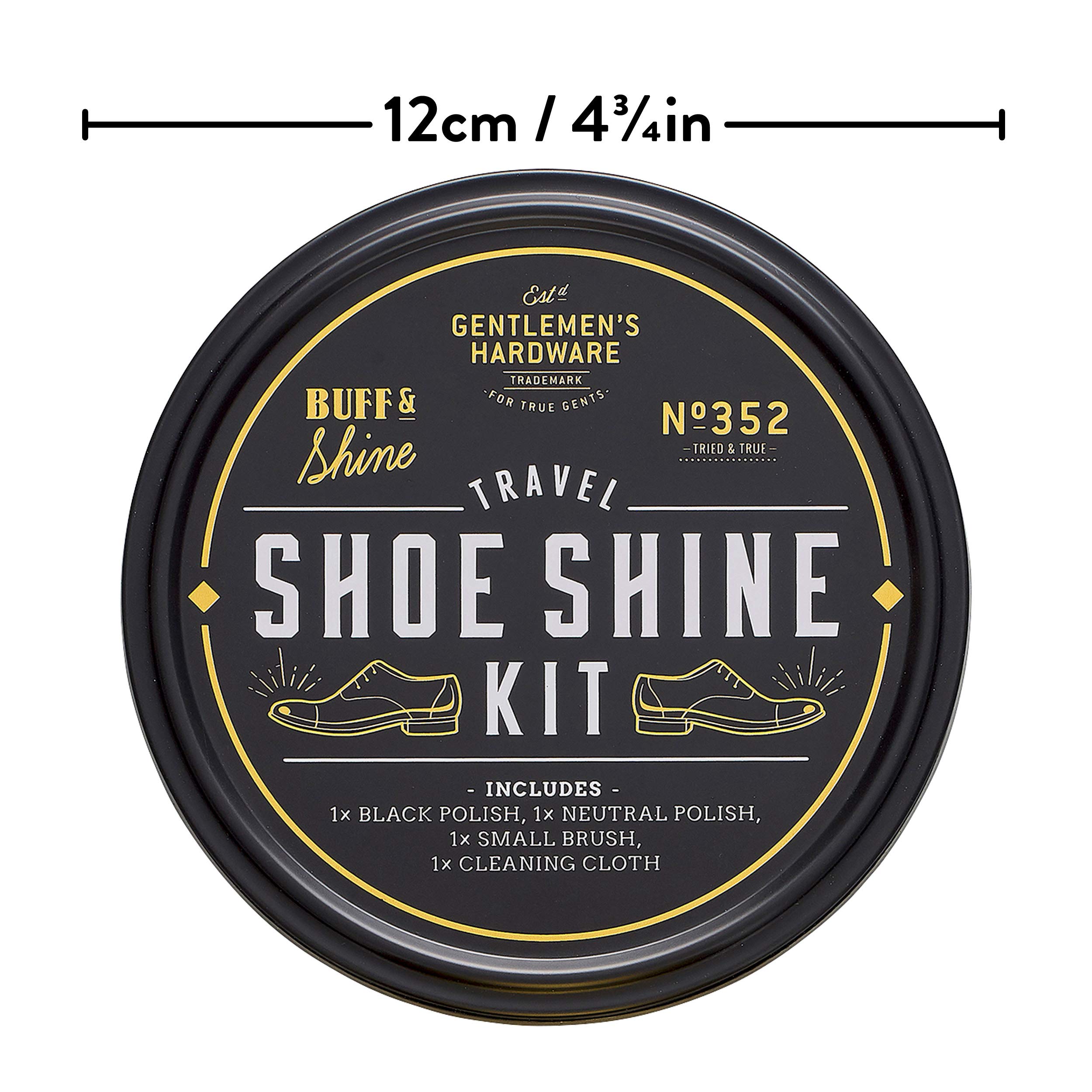 Gentlemen's Hardware Herren-Schuhputz-Set, Mehrfarbig, Einheitsgröße