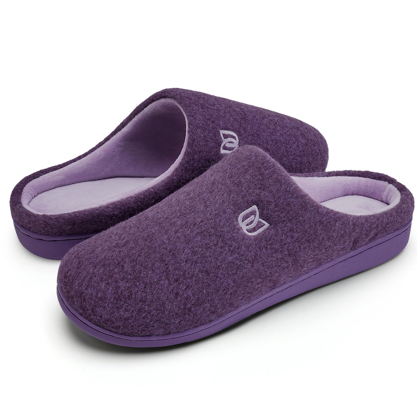 WateLves Pantofole Uomo Unisex Donna Antiscivolo Scarpe Inverno Peluche Morbido Ciabatte in Memory Foam