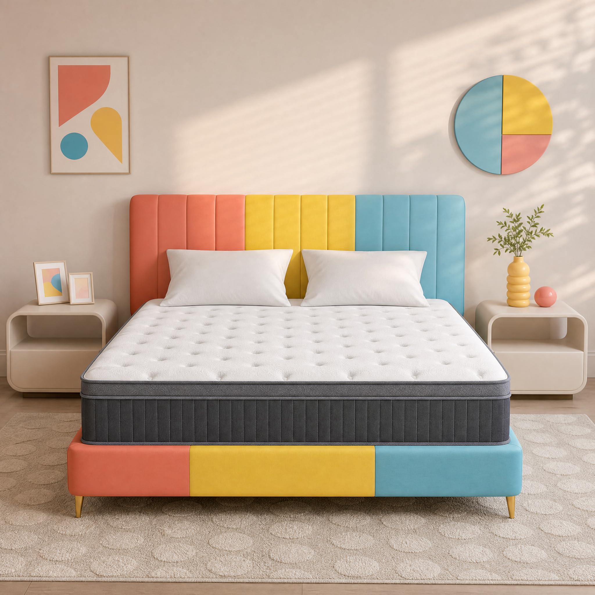 UNZIPE 10 Inch Full Memory Foam Mattress