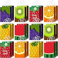 Vista 16 de Outus 24 piezas de bolsas de recuerdos de fiesta espacial, bolsas de regalo de galaxia, bolsas de papel para dulces de astronautas, bolsas