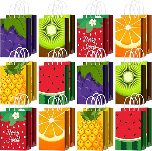 Miniatura 16 de Outus 24 piezas de bolsas de recuerdos de fiesta espacial, bolsas de regalo de galaxia, bolsas de papel para dulces de astronautas, bolsas