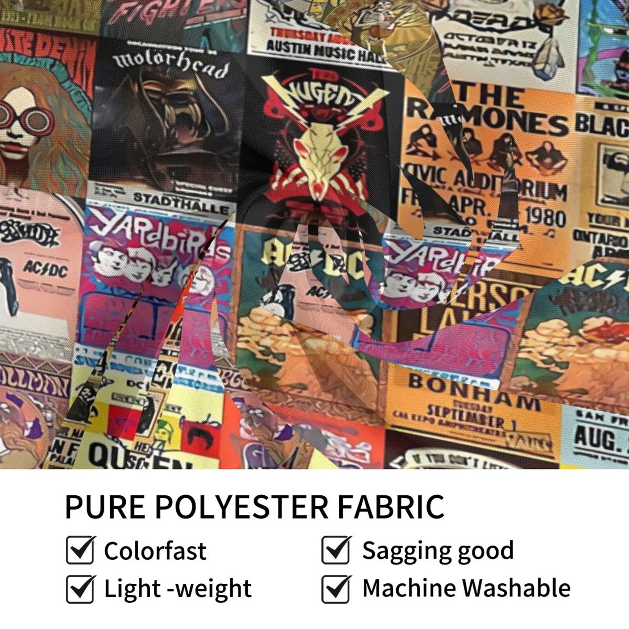 Amazon.co.jp: ブティックタペストリーロックバンドポスターウォール