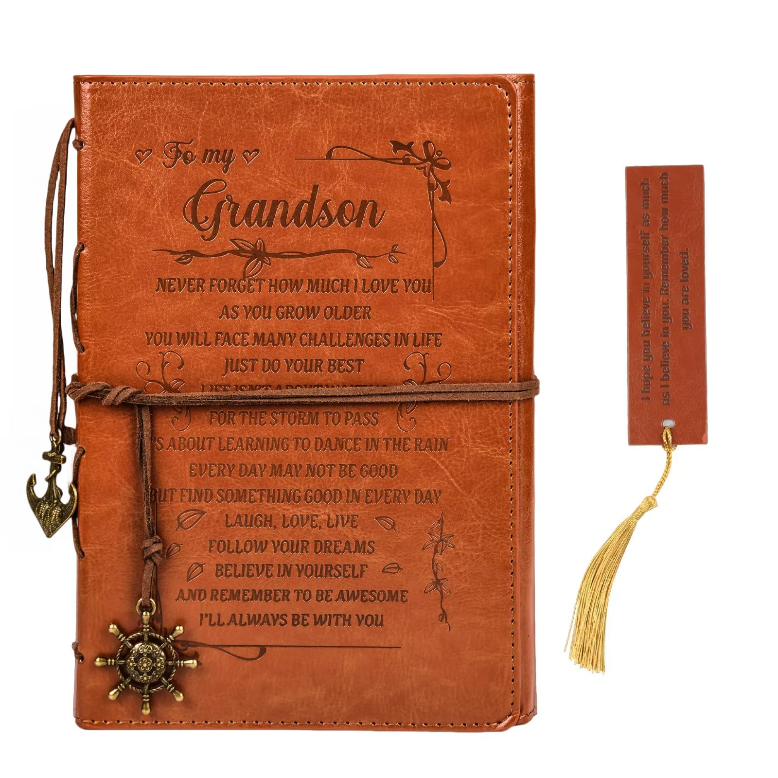 Journal de rêve personnalisé pour petit-fils à glisser dans son sac pour la rentrée scolaire