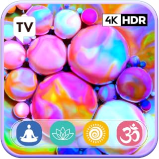 Mesmerizing Colorful Bubbles: UHD Relaxation Video with Soothing Music - Screensavers For Fire TV - NO ADS