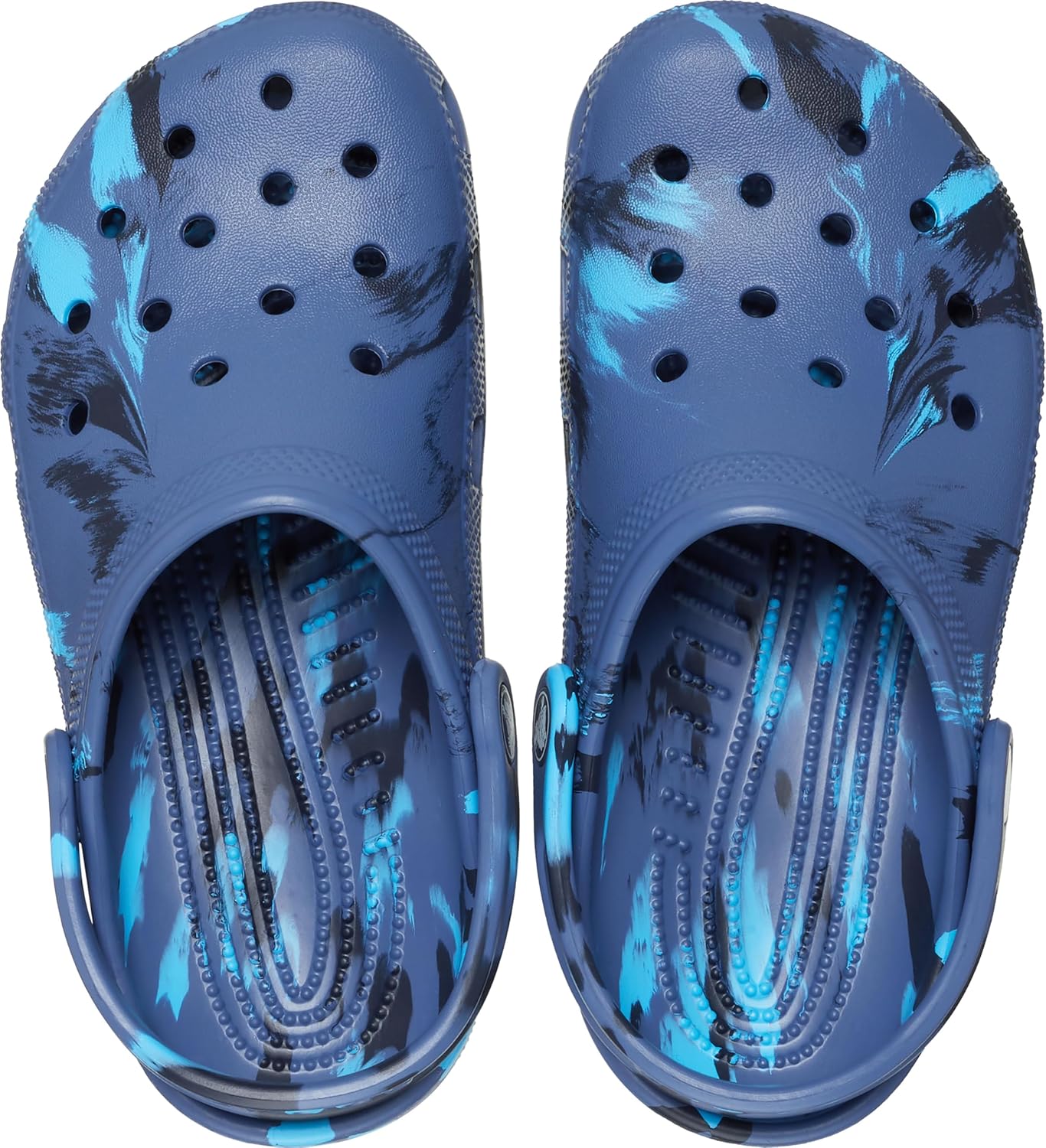 Crocs Unisex-Child Classic Watercolor Marbled Clog K - Image 4