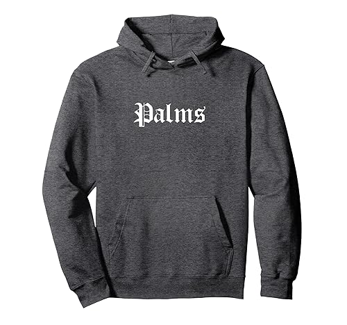Palms Los Angeles Vintage California Old School Gothic LA Pullover