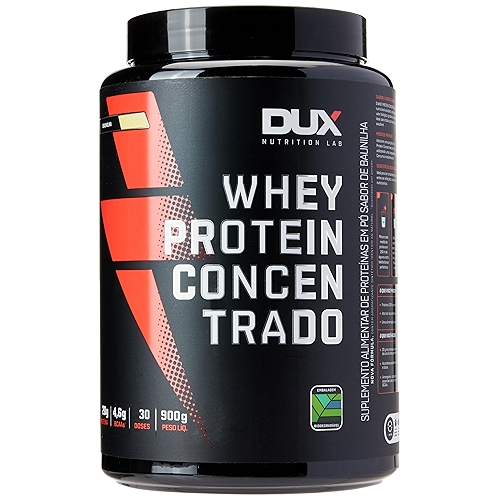 Whey Protein Concentrado Pote (900g) - Sabor Baunilha
