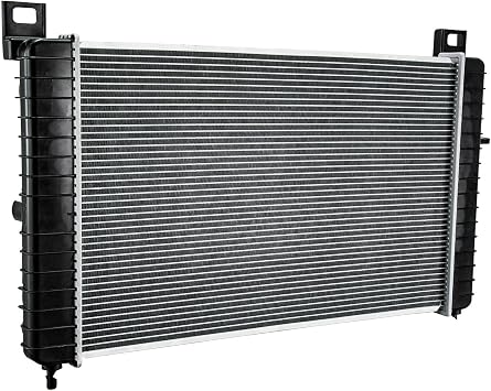 CU2334 Chevy Silverado Radiator Compatible with 1999-2006 Chevy Silverado 1500 2500 3500 Tahoe Pickup 4.3L V6 4.8L 5.3L V8 Gas & GMC Sierra 1500 2500 Yukon XL 1500 Aluminium Core 28in Only
