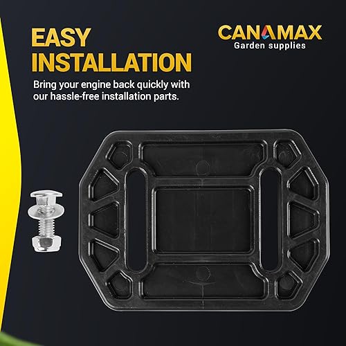 Miniatura 5 de CANAMAX 731-06439 - Juego de zapatos deslizantes para quitanieves MTD Craftsman Troy-Bilt Cub Cadet Yard-Man. Reemplazo de MTD 753-06206 73106439