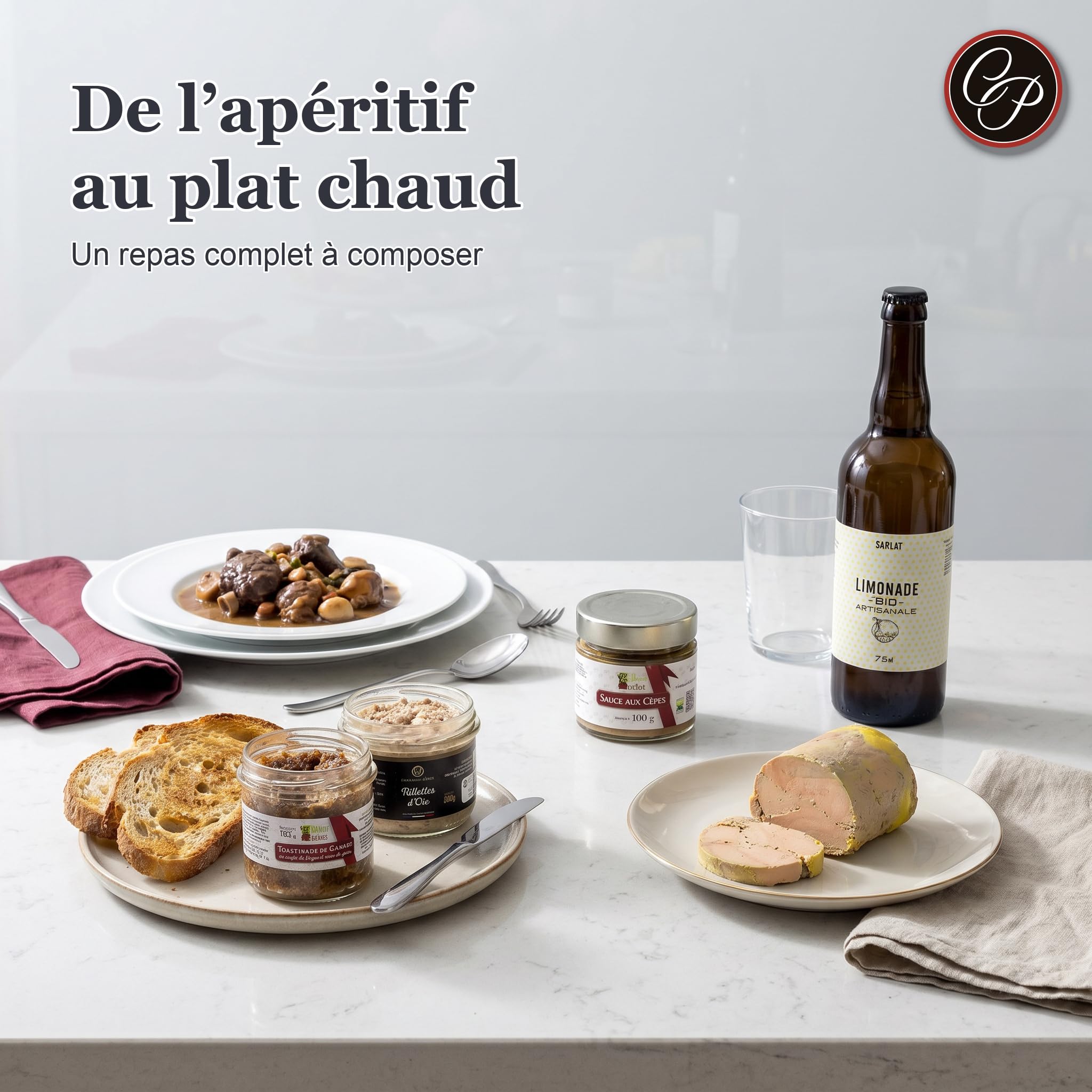 Cellier du Périgord Pack Découverte Repas Fête Périgourdin
