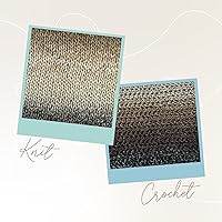 Vista 3 de Lion Brand Yarn, Muticolor - Hilo de noria para tejer, ganchillo y manualidades, algodón de azúcar, 1 paquete