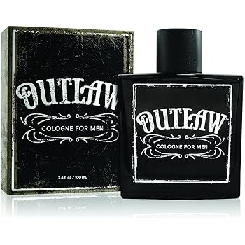 Outlaw Cologne - Natural and Authentic Fragrance Spray for Men with a Fusion of Refreshing Bergamot, Lavender and Fir Balsam for a Sensual Aroma - 3.4 oz 100 ml