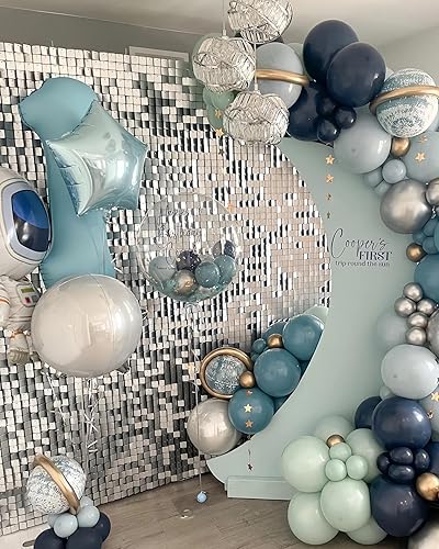 Miniatura 3 de Kate Paneles de pared de lentejuelas hexagonales doradas, decoración de pared brillante para telón de fondo de fiesta, boda, decoración del hogar,