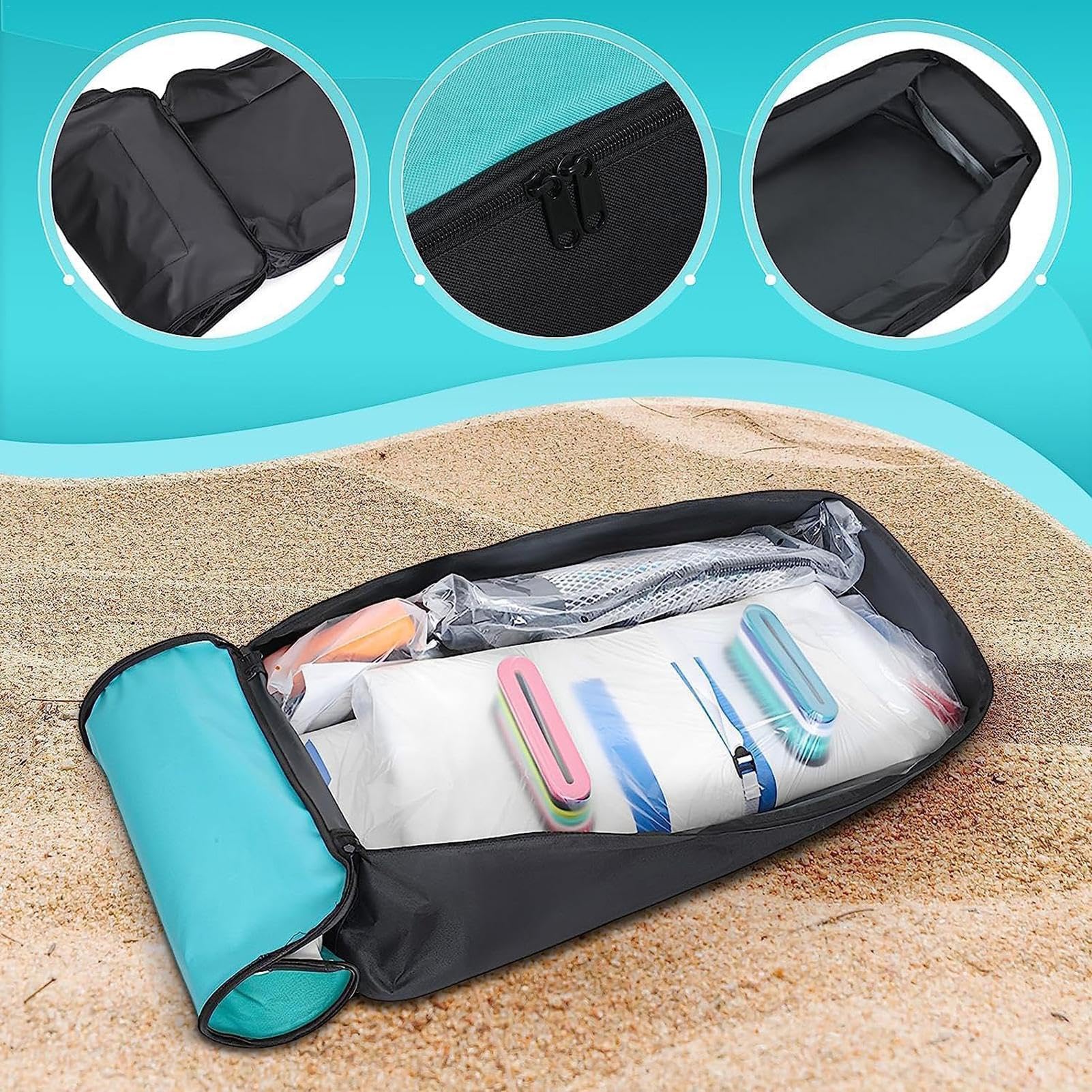 Zaino R Tavola da Paddle, Stoccaggio R Tavola da Surf in piedi, Borsa di protezione r Tavola da Paddle, Zaino da Viaggio Gonfiabile, Borsa da Trasporto Regolabile di Grande Capacità