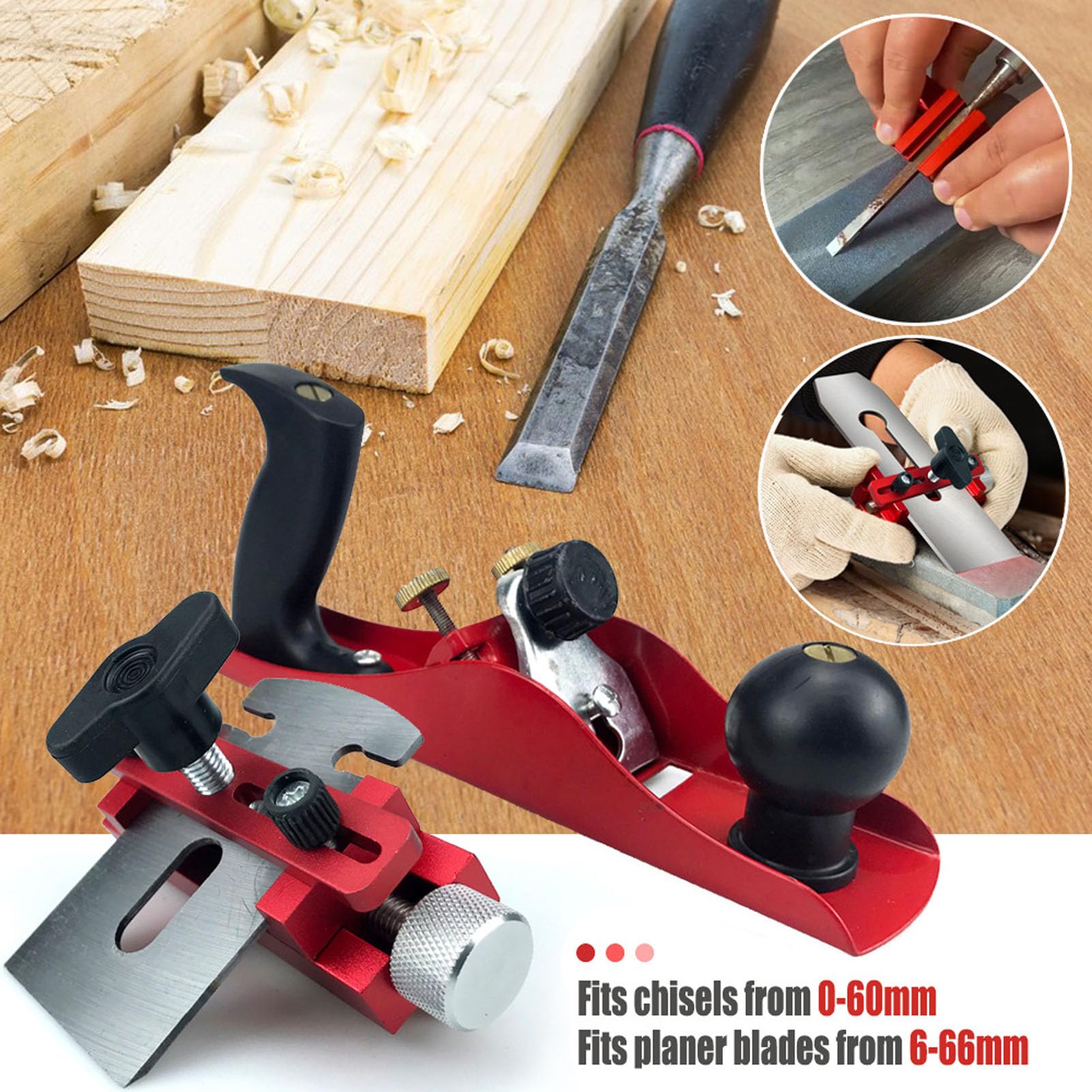 NDNCZDHC Fixed Angle Sharpener, Sharpening Angle Guide Honing Guide Sharpening Jig for Chisels, Planers