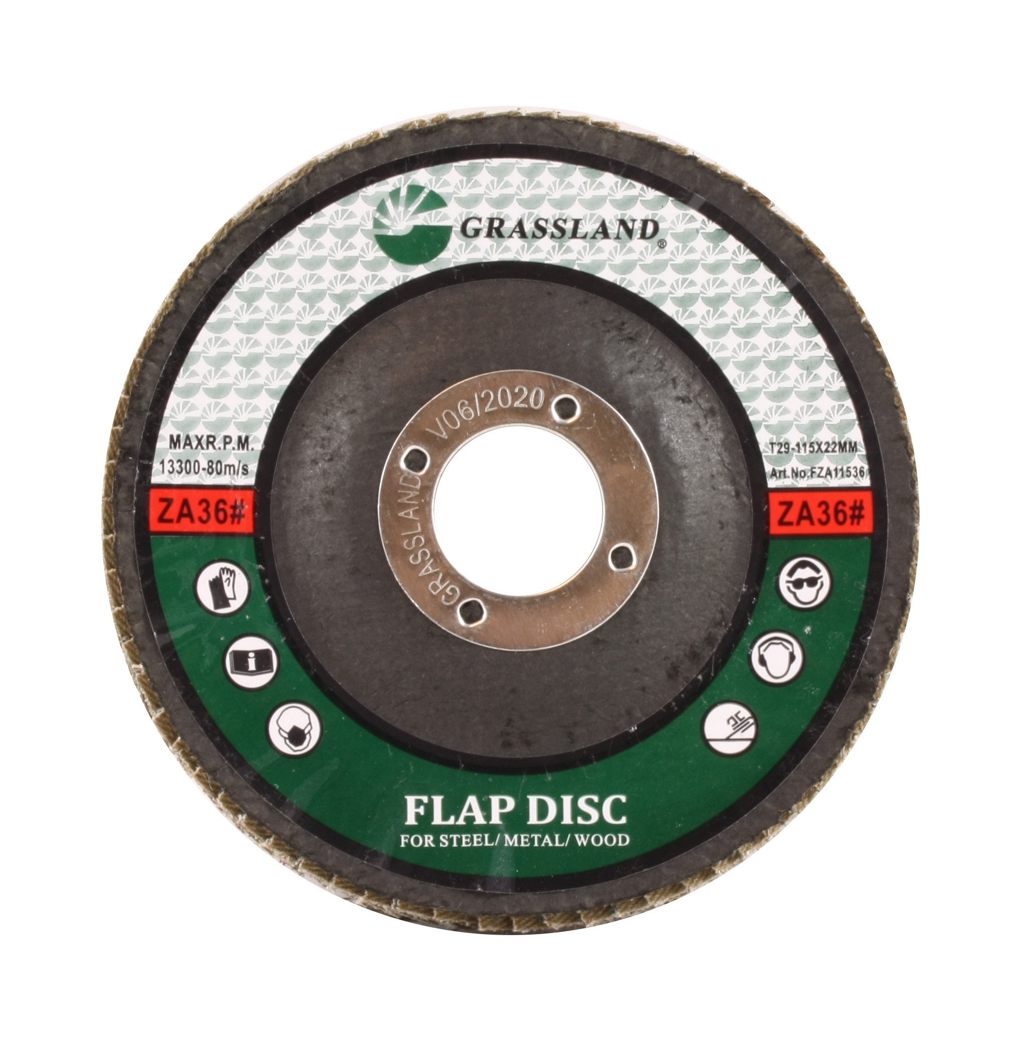 Sanding Disc, Zirconium Flap Disc, Grinding Wheel 4-1/2