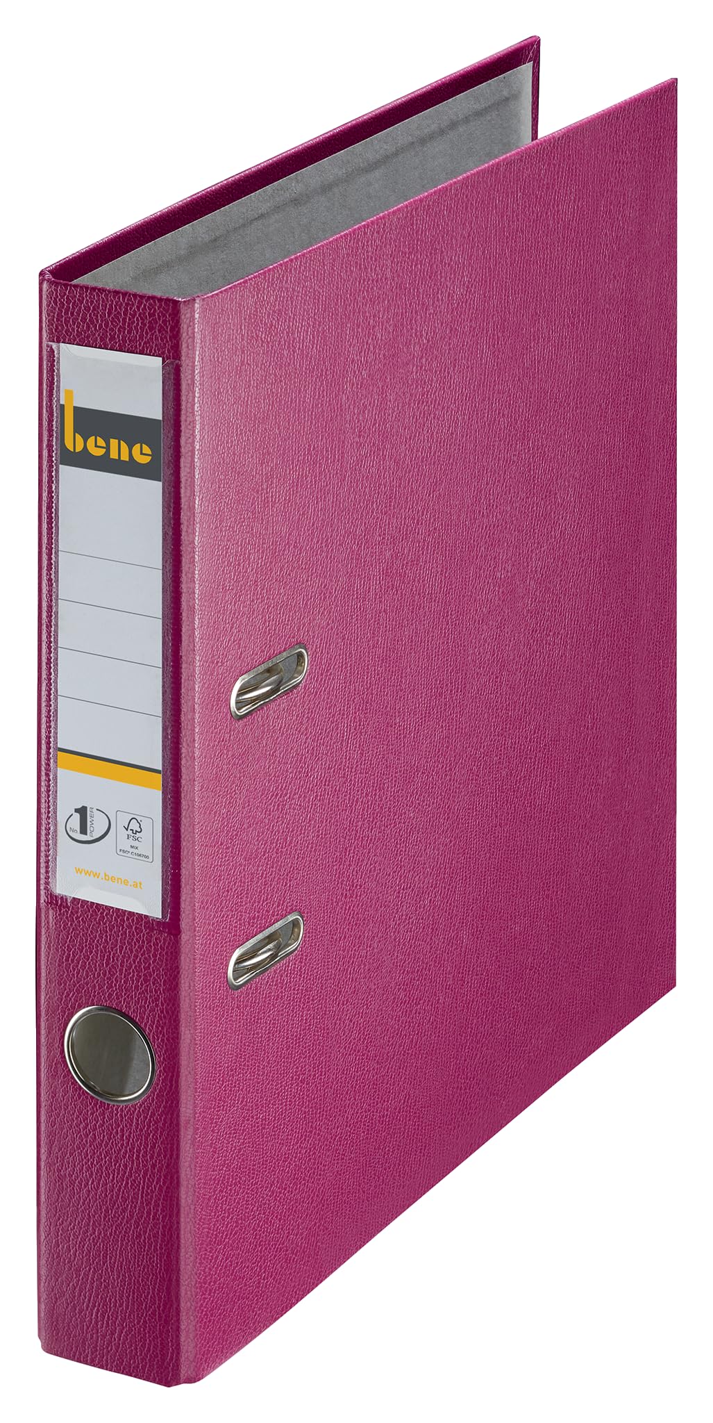 Bene 291600BRO brombeer No. 1 Plastic Lever Arch File A4