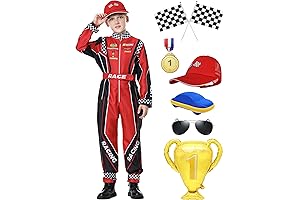 Race Car Driver Costume for Boys | Kids Dress Up for Halloween