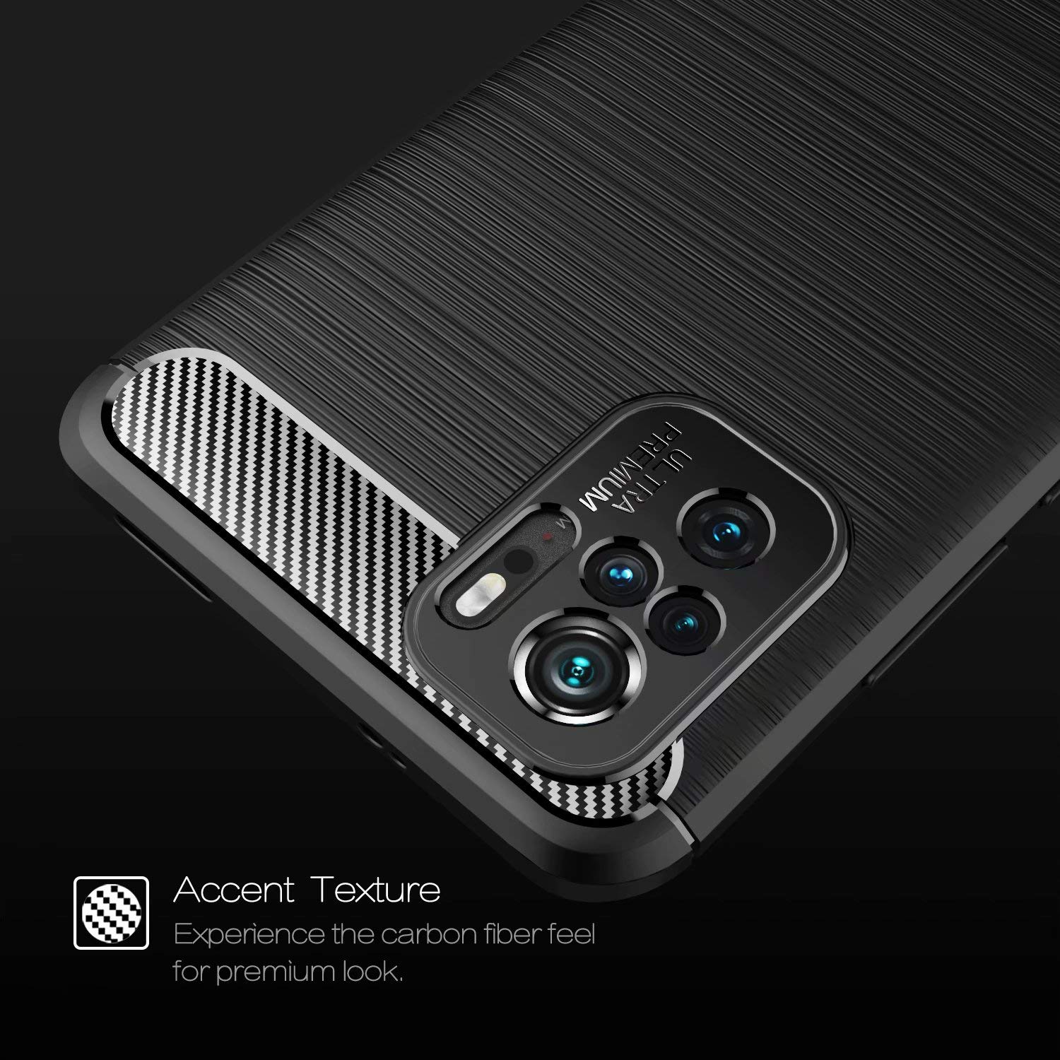 Custodia BAIDIYU Per Oppo Find X3 Neo - Cover Sottile In TPU Paraurti Antiurto Nero