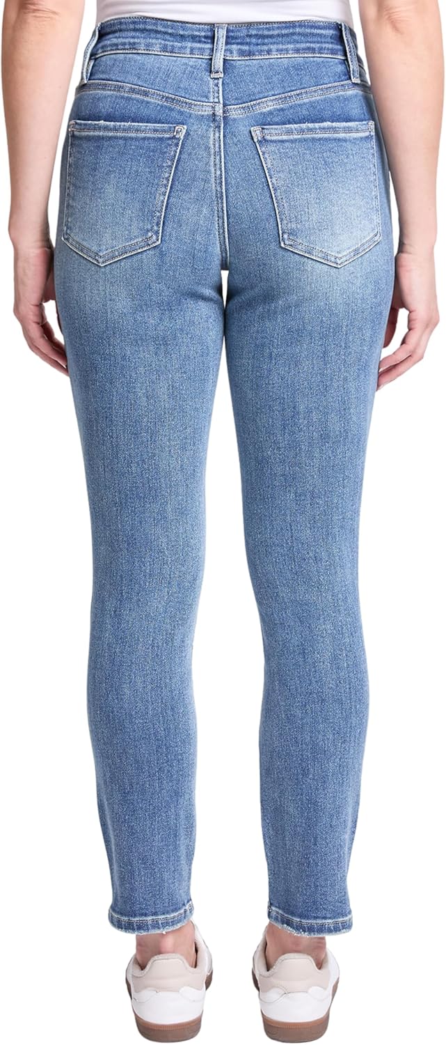 ROYALTY FOR ME Women's Premium Stretch Skinny Jean, T Tinted Blue, 06 - Image 3
