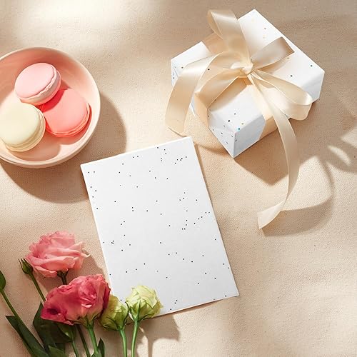 Miniatura 10 de Teling 500 hojas de papel de seda kraft para bolsas de regalo de 14 x 20 pulgadas, papel de seda a granel para bodas de otoño, cumpleaños,