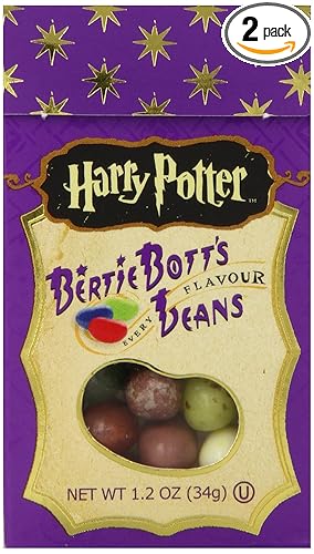 Jelly Belly Bertie Bott's Every Flavor Beans - 20 Harry Potter Flavors  (Pack of 2)
