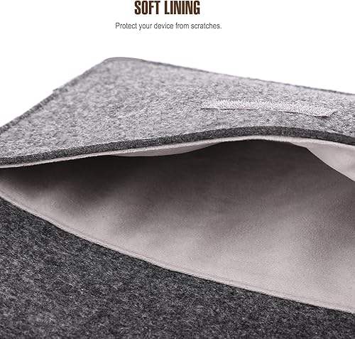 Miniatura 8 de MoKo Funda para Kindle E-Reader de 6 a 7 pulgadas, funda protectora de fieltro para Kindle Paperwhite (11. generación) 2021 de 6.8 pulgadas, Kindle