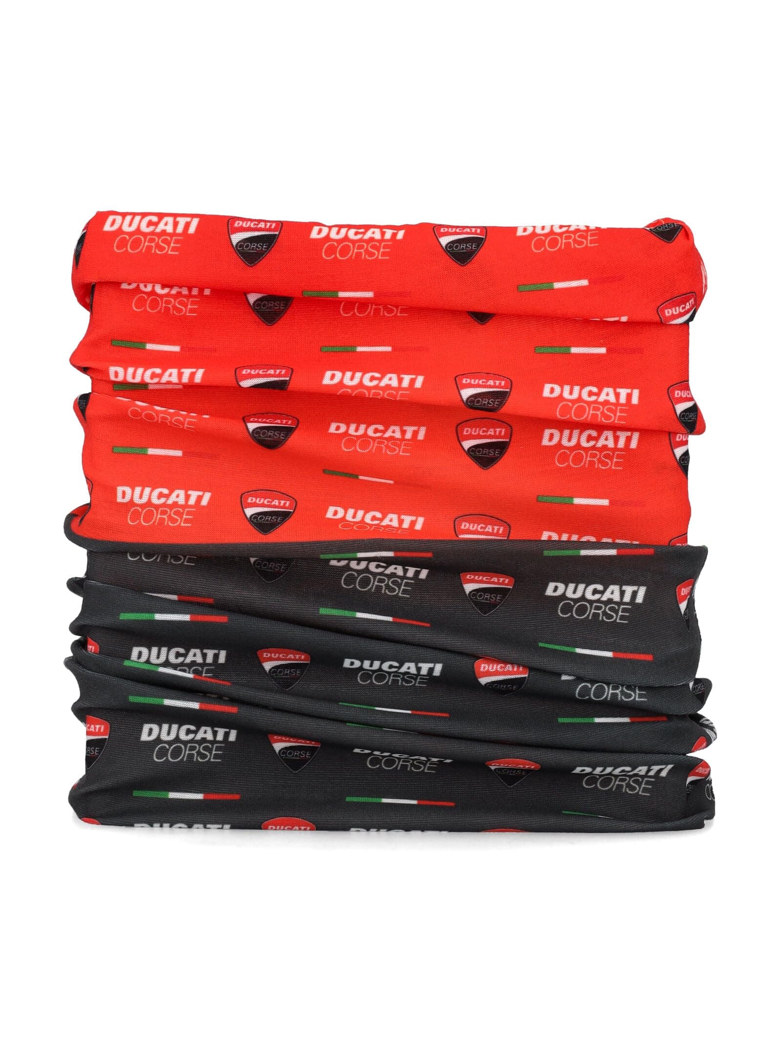 Gp Gruppo Pritelli Men's Red Necktube Ducati Corse - All-Over Print