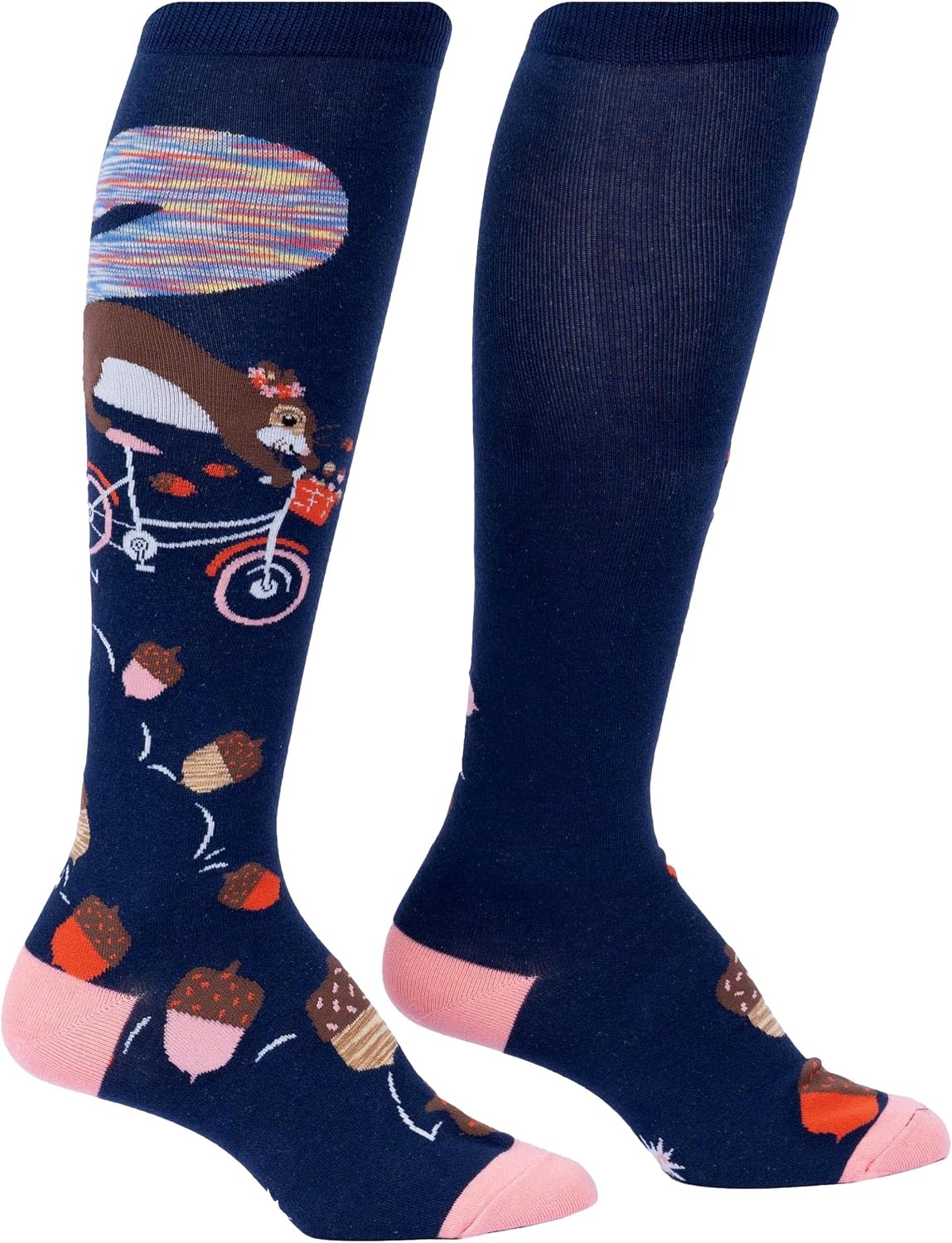 Sock It To Me, Knee High Funky Socks, Animals