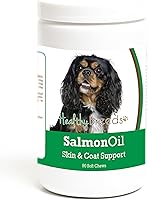 Vista 304 de Healthy Breeds Golden Retriever - Aceite de salmón masticable suave, 90