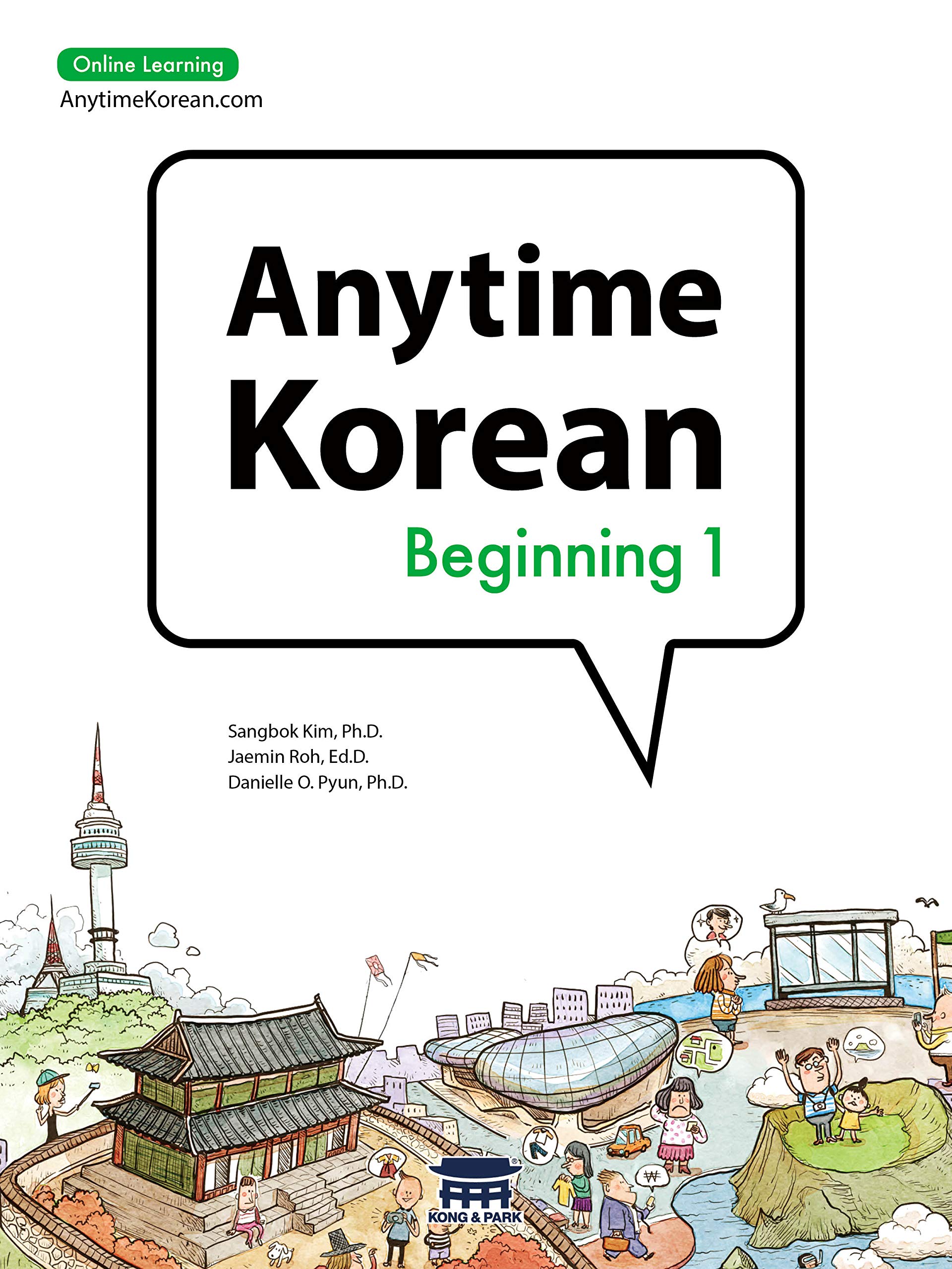 Anytime Korean Beginning 1: Online Learning (Korean Edition) English and Korean Edition