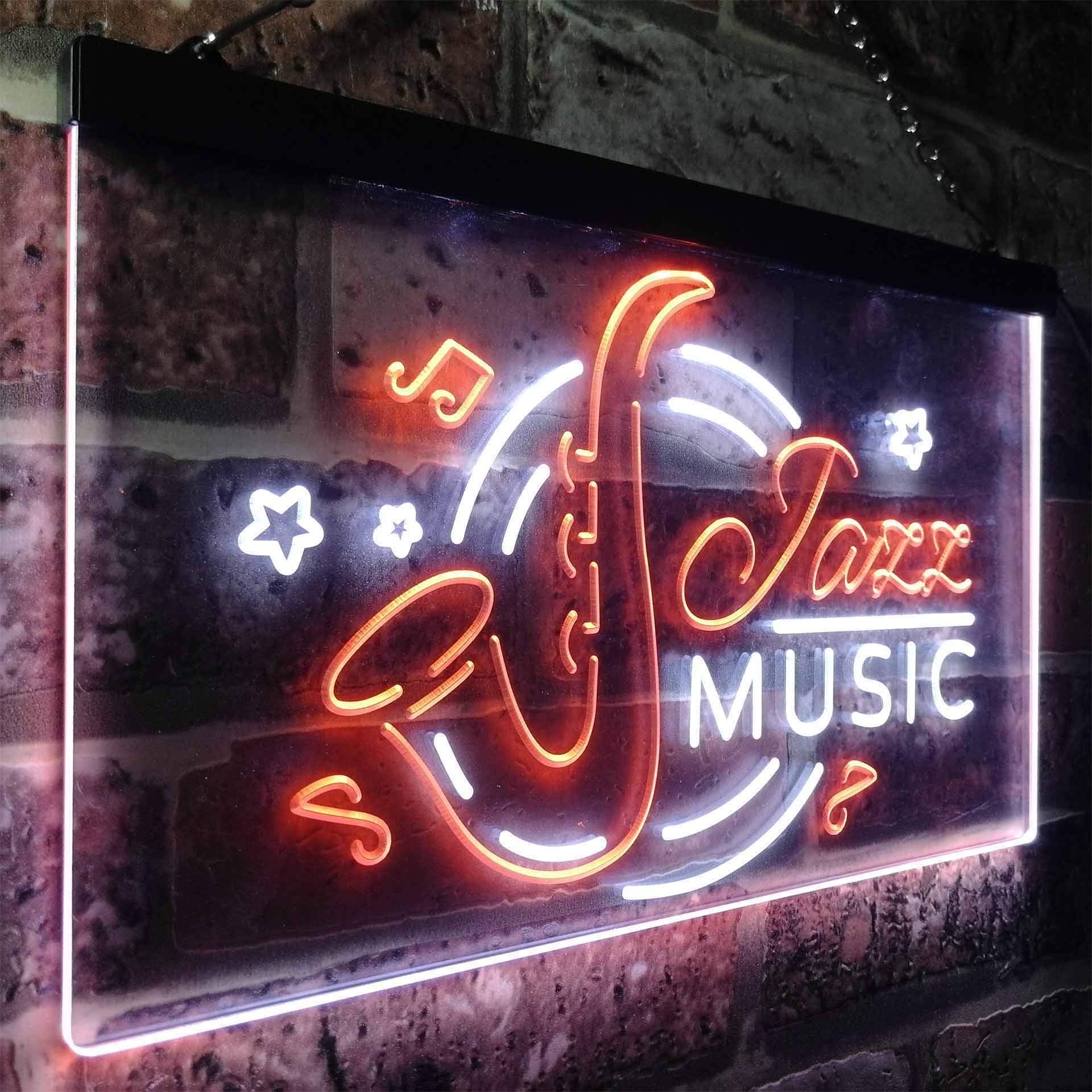 Amazon | Jazz Music Room Bar Dual Color LED看板 ネオンプレート Amazon | Jazz Music Room Bar Dual Color LED看板 ネオンプレート