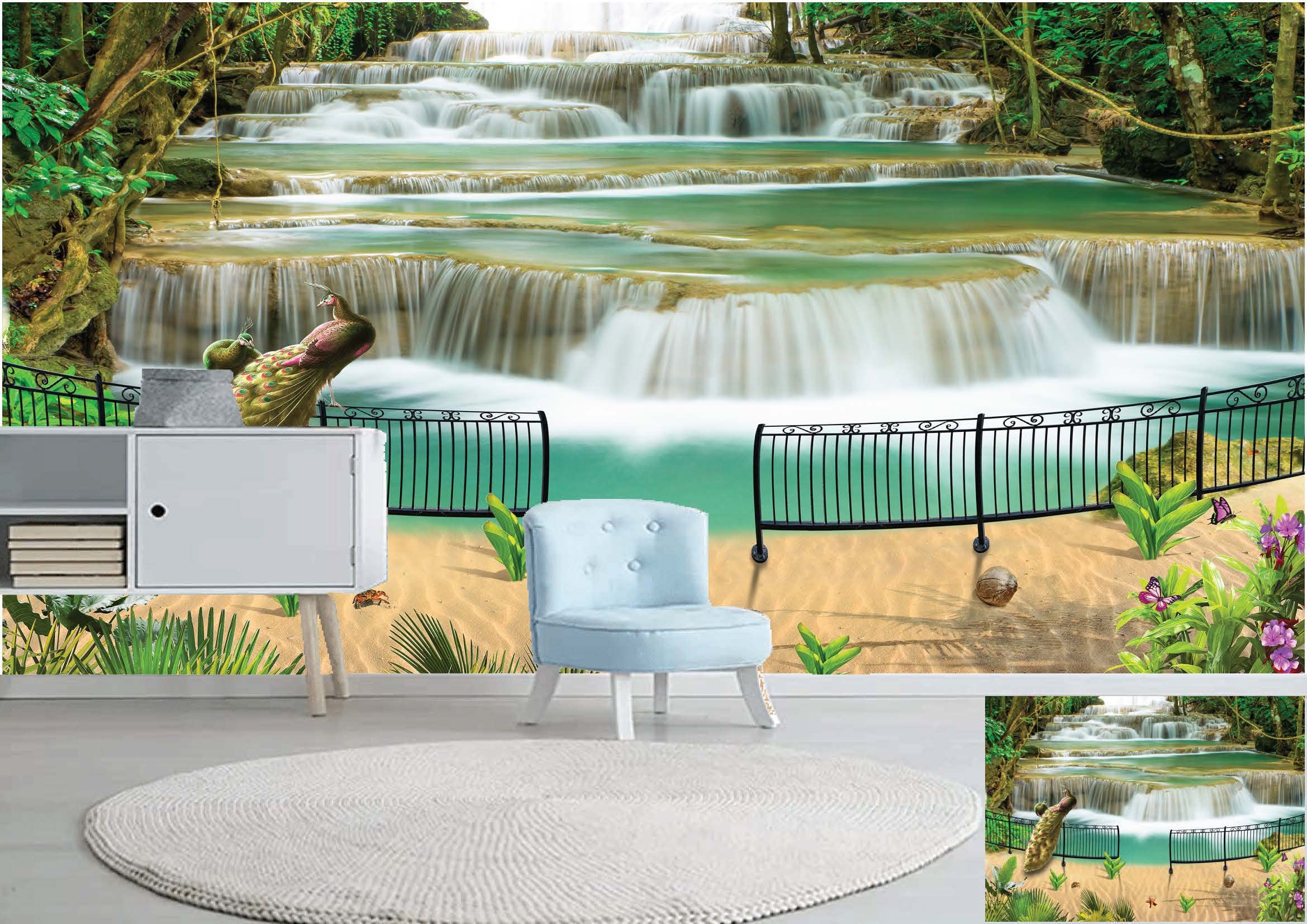 ALL YOUR DESIGN Nature Theme Self Adhesive Wallpaper Wall Sticker for Home Decor, Living Room, Bedroom, Hall, Kids Room, Play Room (2021-Nature-pt06-05-4x6Ft) (B09PL1VPVN) Amazon Price History, Amazon Price Tracker