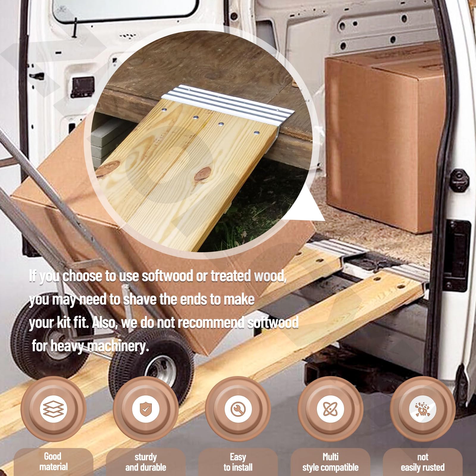 Diy Loading Ramp Aluminum Ramp Brackets Aluminum Ramp Top Kit - Build Your Own Loading ...
