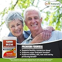 Vista 4 de Best Naturals Polvo MSM y complejo B-100